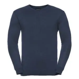 V-Neck Jumper - French navy