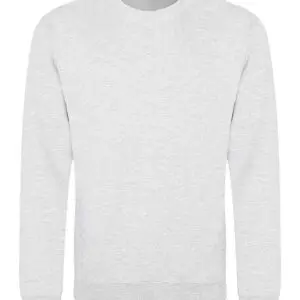 Round Neck Jumper - Ash