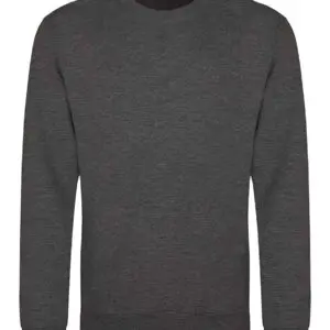 Round Neck Jumper - Charcoal