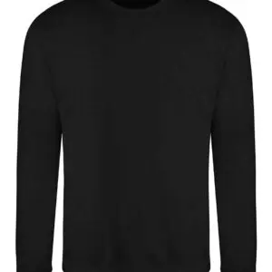 Round Neck Jumper - Deep Black