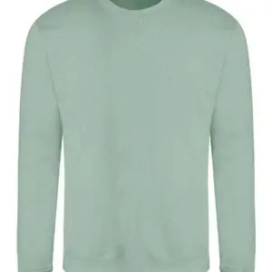 Round Neck Jumper - Dusty Green