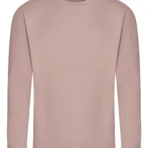 Round Neck Jumper - Dusty Pink