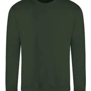 Round Neck Jumper - Forest Green