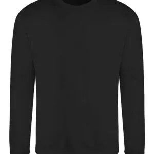Round Neck Jumper - Jet Black