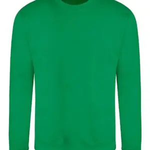 Round Neck Jumper - Kelly Green