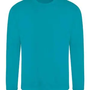 Round Neck Jumper - Lagoon Blue