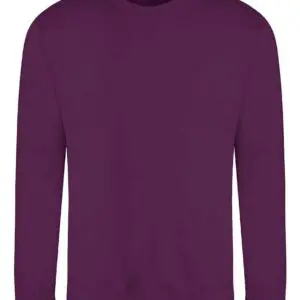 Round Neck Jumper - Plum