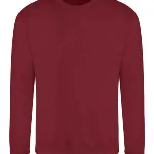 Round Neck Jumper - Red Hot Chilli