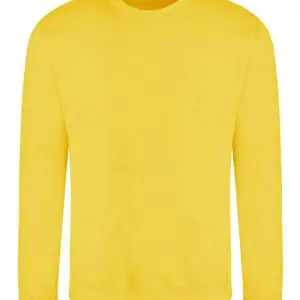 Round Neck Jumper - Sun Yellow