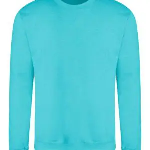 Round Neck Jumper - Turquoise Surf