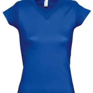 Ladies V-Neck Top - Royal Blue