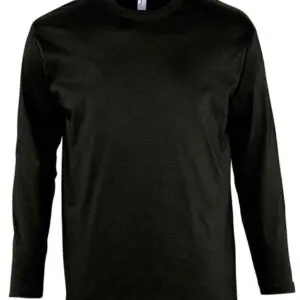 Long Sleeve Top - Deep Black