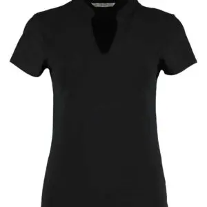 Corporate Short Sleeve Top - Black