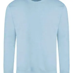 Round Neck Jumper - Ice Blue