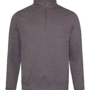 1/4 Zip Jumper - Charcoal